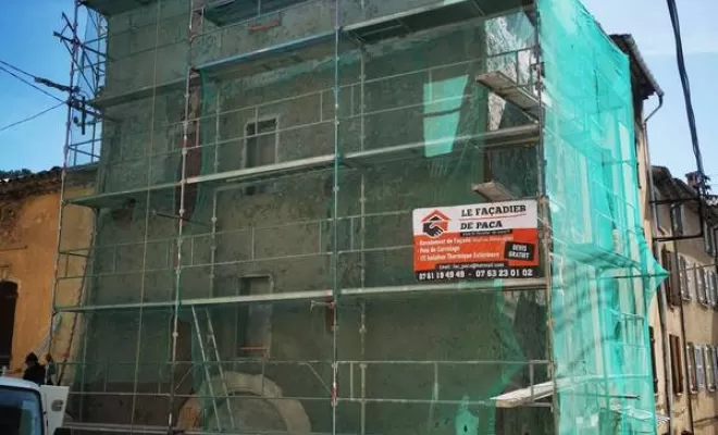 Ravalement de façade, SALERNES, LE FAÇADIER DE PACA