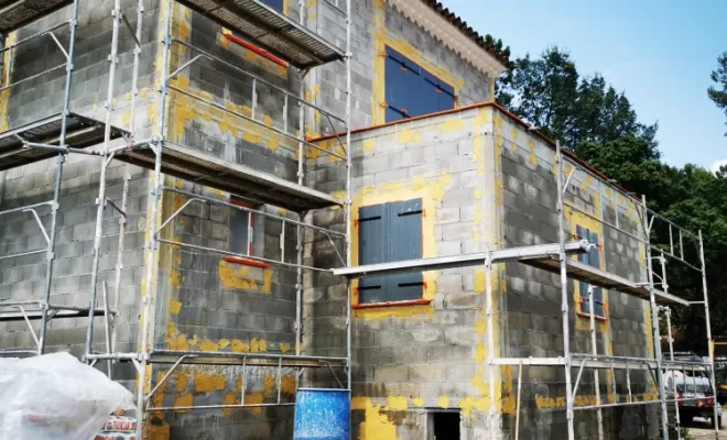 Ravalement de façade, SALERNES, LE FAÇADIER DE PACA
