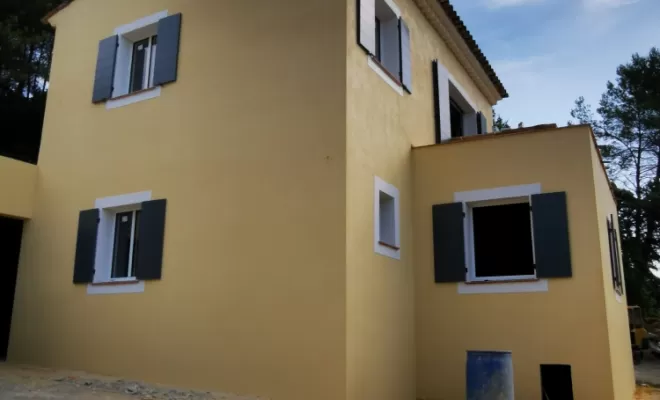 Ravalement de façade, SALERNES, LE FAÇADIER DE PACA